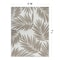 World Rug Gallery Contemporary Floral Leaves Nature Inspired Indoor/Outdoor Area Rug 2' x 7' Blue 4033BEIGE5X7 - alternate 6